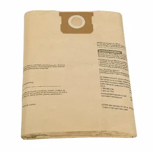 DAYTON 61HW07 Vacuum Bags, Dry, 5Pk | CJ3RZF