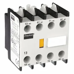 DAYTON 6EAT3 Auxiliary Contact IEC 1NO/3NC 120VAC/240VDC | AE8MLJ