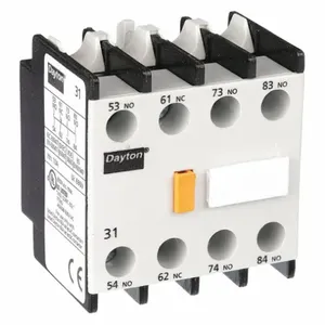 DAYTON 6EAT6 Auxiliary Contact IEC 3NO/1NC 120VAC/240VDC | AE8MLM