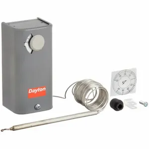 DAYTON 6EDY7 Line Voltage Thermostat Remote Bulb Spdt | AE8MXJ