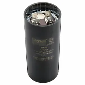 DAYTON 6FLK6 Motor Start Capacitor, 110 to 125V AC, 340 To 408 mfd, Round, 1 7/16 Inch Dia. | CJ2VYK