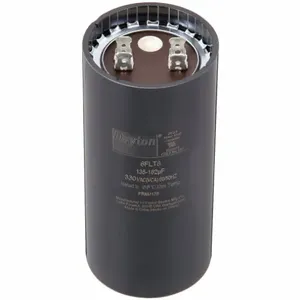 DAYTON 6FLT8 Motor Start Capacitor, 330V AC, 135 To 162 mfd, Round, 2 1/16 Inch Dia. | CJ2WBZ