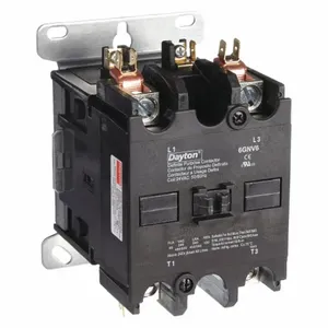 DAYTON 6GNV6 Contactor Dp 90a 2p 24vac | AE8YUE