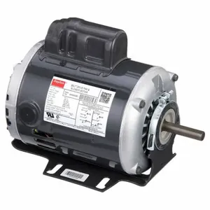 DAYTON 6K965 General Purpose Motor Carbon Steel Odp 1/2 Hp 1725 Rpm 48z | AE9JKX