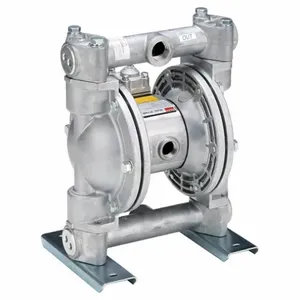 DAYTON 6PY44 Double Diaphragm Pump, Air, Aluminum, Bolt, 1 in Fluid Connection Size | AF2BTX