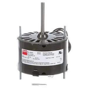 DAYTON 71732488M HVAC Motor, Open Air-Over, 1/100 HP, 1550 RPM, 115V AC | CJ2LXG 498X29