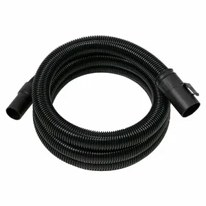 DAYTON 783GA0 Crush Resistant Vacuum Hose, 1 7/8 Inch Dia., 12 ft. Length, Plastic, Black | CH9YNR