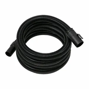 DAYTON 783GA1 Crush Resistant Vacuum Hose, 1 7/8 Inch Dia., 18 ft. Length, Plastic, Black | CH9YNQ