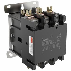 DAYTON 783XY1 Definite Purpose Magnetic Contactor, 3 Poles, 75 A Full Load Amps-Inductive, 208/240VAC | CR2WUP