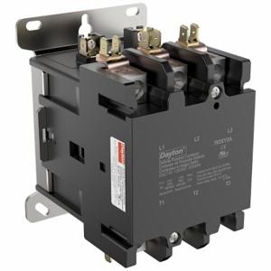 DAYTON 783XY2 Definite Purpose Magnetic Contactor, 3 Poles, 90 A Full Load Amps-Inductive, 120VAC | CR2WUR