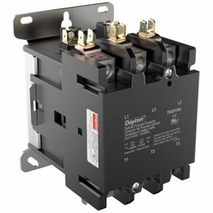 DAYTON 783XY8 Definite Purpose Magnetic Contactor, 3 Poles, 75 A Full Load Amps-Inductive, 24VAC | CR2WUQ