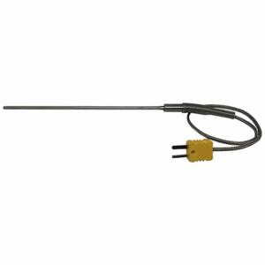 DAYTON 798GE6 Thermocouple Probe, Thermocouple, Type K, Ungrounded, 3/16 Inch x 6 Inch Probe Size | CR2WVF