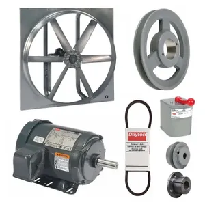 DAYTON 7AR17 Reversible Fan With Drive Package 208-230/460v | AF3CLP