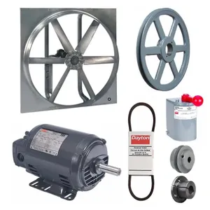 DAYTON 7AR21 Reversible Fan With Drive Package 208-230/460v | AF3CLT