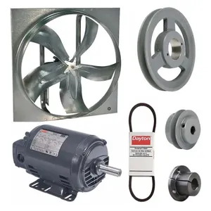 DAYTON 7AR53 Exhaust Fan 24 Inch With Drive Package 208-230/460 V | AF3CNC