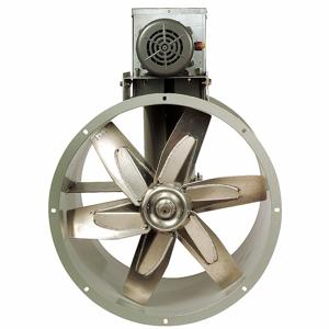 DAYTON 7F874 Tubeaxial Fan, With Motor And Drive Package, 3 HP Motor, Belt Drive, 2.76 HP Max. BHP | CJ3RDF
