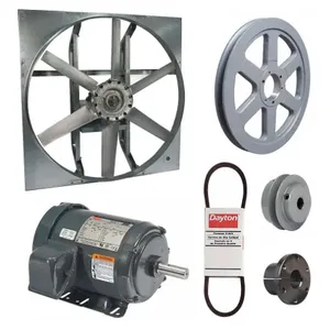 DAYTON 7M8D7 Exhaust Fan with Drive Package, 42 Inch Blade, 1 1/2 HP, 20652 cfm, 208-230/460V AC | CJ2CYT