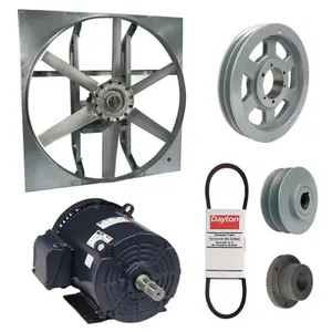 DAYTON 7M8G4 Exhaust Fan with Drive Package, 54 Inch Blade, 10 HP, 50124 cfm, 208-230/460V AC | CJ2DCF