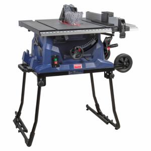 DAYTON 806KV0 Worksite Table Saw, 10 Inch Size, 120VAC, 15A, 24 Inch Max. Cut Width Right of Blade | CR2WQW