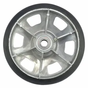 DAYTON CW-046 8 Inch Cast Aluminium Wheel With Mold On Rubber | AH9ZWN 46G693