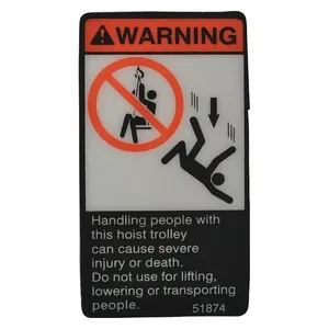 DAYTON G1-05-04 Warning Label | CJ3TWM 46G707