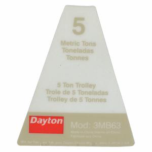 DAYTON G1-5-03 Nameplate | CJ2WRD 46G722