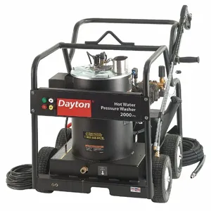 DAYTON 56JV45 Pressure Washer, 2000 PSI Pressure, Hot/Steam, 4 HP, 3 GPM | CJ3BLQ