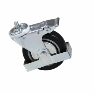 DAYTON MH2MPU208G Rear Locking Swivel Caster 5 Inch | AJ2ATK 46H625