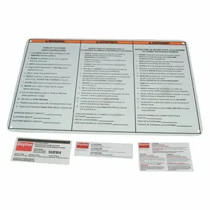 DAYTON MHW4LG Identification Label Kit | AJ2BJF 46J594