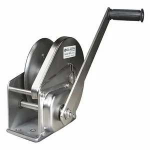 DAYTON OZ1500BWSS Pulling Hand Winch, 1500 lb 1St Layer Load Capacity, 15 5/16 Inch Lift | CH6TDR 48RD54