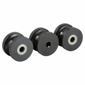 DAYTON TT45J333109G Round Tube Rollers 1-1/2 PK3 | AG9ZMJ 23NV98