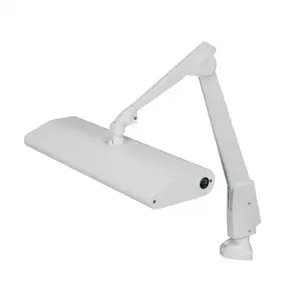 DAZOR 124M3-DG-FSB Contemporary Arm Clamp Light, Full Spectrum, 45W, Dove Grey, 33 Inch | CD4NMU