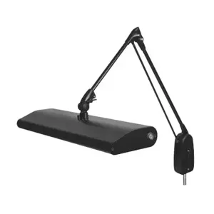 DAZOR 125C3-BK-DL Classic Arm Pivot Base Light, Daylight, 45W, Black, 33 Inch | CD4NMX