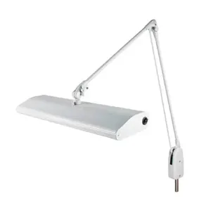 DAZOR 125C3-DG-DL Classic Arm Pivot Base Light, Daylight, 45W, Dove Grey, 33 Inch | CD4NMZ