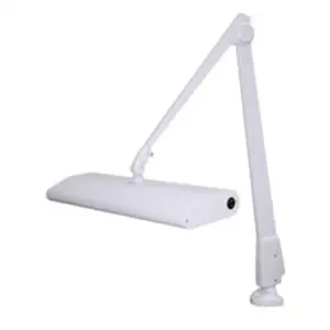 DAZOR 134M3-WH-FSB Contemporary Arm Clamp Light, Full Spectrum, 45W, White, 43 Inch | CD4NNV