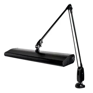 DAZOR 2134C-BK-CW Fluorescent Task Light, 30W, Classic Arm, 43 Inch Reach Size, Black | CF4FCC