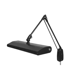 DAZOR 2224C-BK-CW Fluorescent Task Light, 30W, Classic Arm, 33 Inch Reach Size, Black | CF4FCH