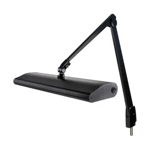 DAZOR 2234M-BK-DL Contemporary Arm Pivot Base Light, Daylight, 30W, Black, 43 Inch | CD4NTB