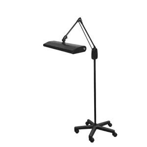 DAZOR 2724C-DG-DL Classic Arm Desk Light, Daylight, 30W, Dove Grey, 33 Inch | CD4NTR