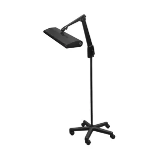 DAZOR 2724M-BK-DL Contemporary Arm Desk Light, Daylight, 30W, Black, 33 Inch | CD4NTU