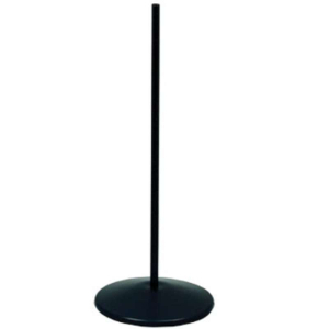DAZOR 3050R-BK Pedestal Floor Stand, 5 Casters, 40.5 Inch, Black | CD4NUN