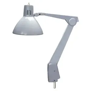 DAZOR 604A-DG Pivot Base Light, Wide-Beam Contemporary Arm, Dove Grey, 31 Inch | CD4NVN