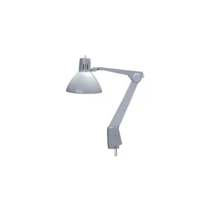 DAZOR 604A-WH Pivot Base Light, Wide-Beam Contemporary Arm, White, 31 Inch | CD4NVP