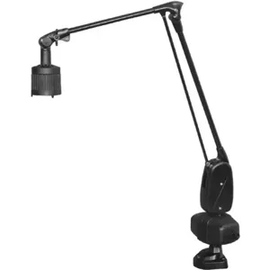 DAZOR 6124-BK Halogen Classic Arm Clamp Light, 20W, Black, 28 Inch | CD4NVU