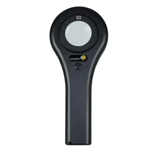 DAZOR J212HHM Hand Held Light, 5X Magnifier | CD4NXU