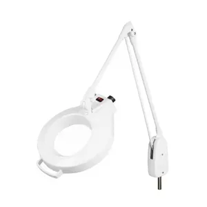 DAZOR L1410-WH Led Circline Magnifier, 1.75X, Pivot Mount, White, 33 Inch | CD4NZR