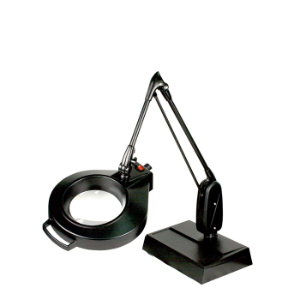DAZOR L1470-BK Led Circline Magnifier, 1.75X, Desk Mount, Black, 33 Inch | CD4PBD