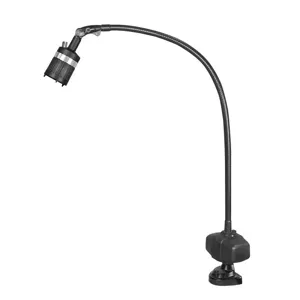 DAZOR L6004-BK Pivot Base Light, Flexible Gooseneck Arm, Black | CD4PEN