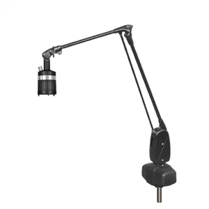 DAZOR L6234-BK Pivot Base Light, Articulating Floating Arm, Black, 38 Inch | CD4PFC