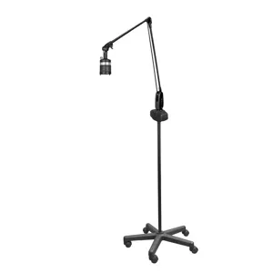 DAZOR L6734-BK Mobile Floor Stand Light, Articulating Floating Arm, Black | CD4PFG